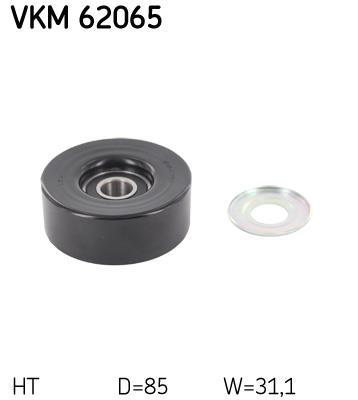 Galet tendeur de courroie d'accessoire SKF ref. VKM 62065